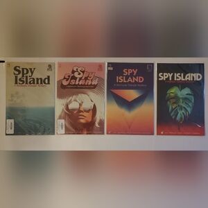 SPY ISLAND Bermuda Triangle #1-4 (Dark Horse Comics 2020) -- #1 2 3 4 - FULL Set